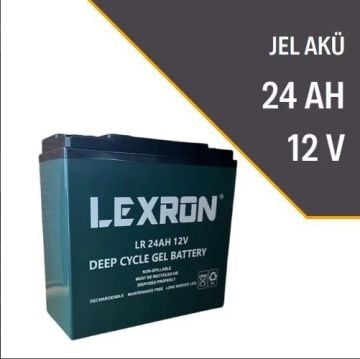 AKÜ JEL 12V/24A